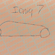 A sketch of the Hyundai Ioniq 7 with two wheels and a sausage for its cabin.